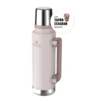 TERMO STANLEY CLASICO ASA PLEGABLE 1.4L ROSE QUARTZ 2.0 - Imagen 3