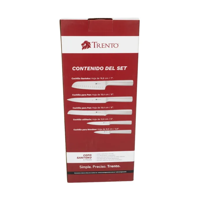CEPO TRENTO 5P SANTOKU 430/ABS/PP - Imagen 10