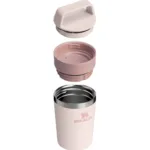 VASO TERMICO DE CAFE STANLEY TO-GO 251ML ROSE QUARTZ - Imagen 3