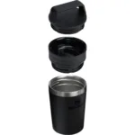 VASO TERMICO DE CAFE STANLEY TO-GO 251ML NEGRO 2.0 - Imagen 3