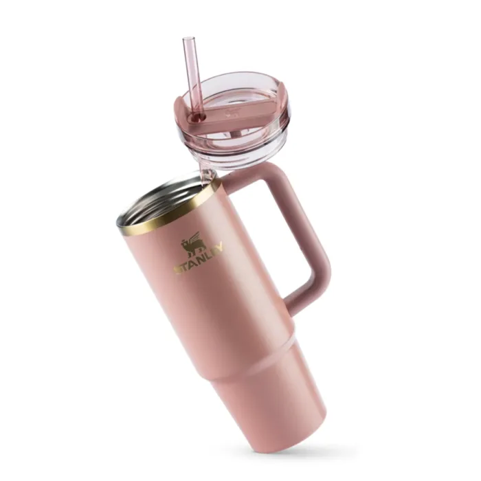 VASO STANLEY QUENCHER 2.0 FLOWSTATE 1.18L ANTIQUE PINK - Imagen 2