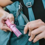 GAS SABRE MOD. P-22-PK-OC CON CLIP PINK - Imagen 5