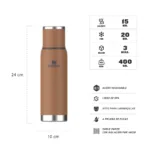 TERMO STANLEY ADVENTURE TO GO 750ML TOAST - Imagen 2