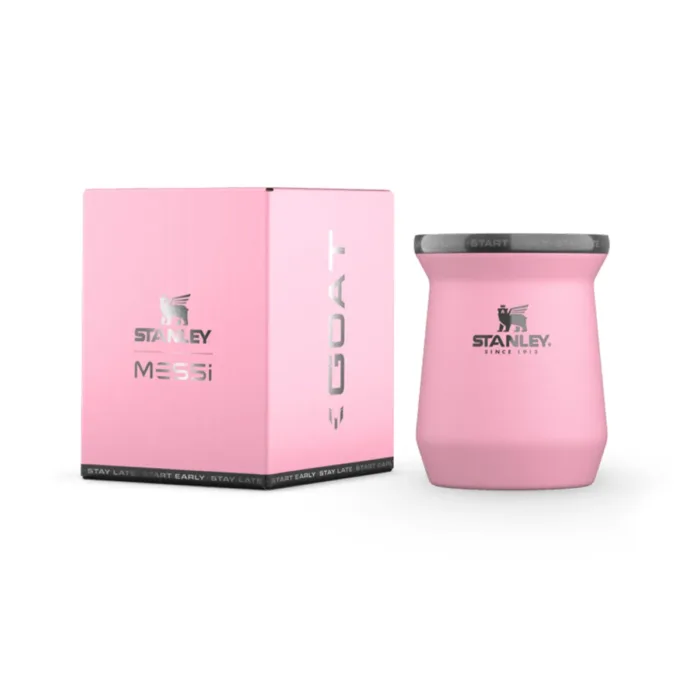 MATE STANLEY 236ML MESSI GOAT PINK - Imagen 5