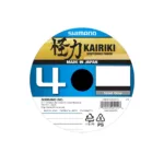 MULTIFILAMENTO SHIMANO KAIRIKI 4 GRIS ACERO 20X150 0,200