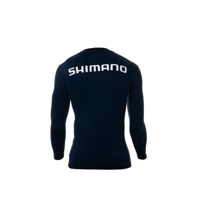 CAMISETA MANGA LARGA SHIMANO TECH TEE AZUL 3XL - Imagen 3