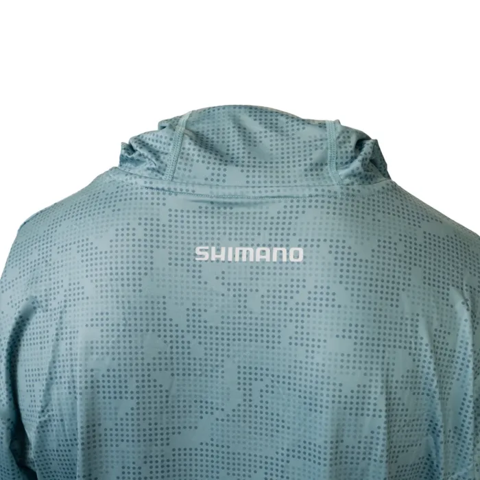 Camiseta Manga Larga con capucha Hood Tech Tee Verde - Imagen 7
