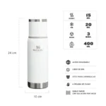 TERMO STANLEY ADVENTURE TO GO 500ML FROST - Imagen 2