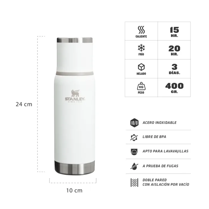 TERMO STANLEY ADVENTURE TO GO 500ML FROST - Imagen 2