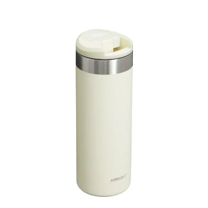 BOTELLA TERMICA STANLEY AEROLIGHT 473ML CREAM - Imagen 4