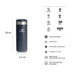 BOTELLA TERMICA STANLEY AEROLIGHT 473ML TWILIGHT - Imagen 2