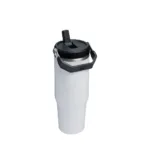 BOTELLA TERMICA STANLEY FLIP STRAW TUMBLER 2.0 887ML CHALK - Imagen 4