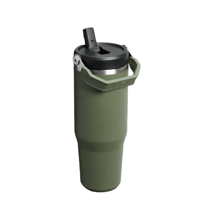 BOTELLA TERMICA STANLEY FLIP STRAW TUMBLER 2.0 887ML DRIED PINE - Imagen 3