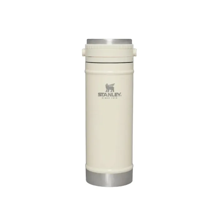 CAFETERA DE VIAJE STANLEY PRENSA FRANCESA 473ML CREAM GLOSS - Imagen 2