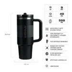 VASO STANLEY QUENCHER PROTOUR 887ML BLACK FADE - Imagen 2