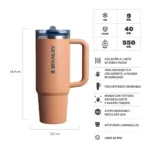 VASO STANLEY QUENCHER PROTOUR 887ML TOAST - Imagen 2