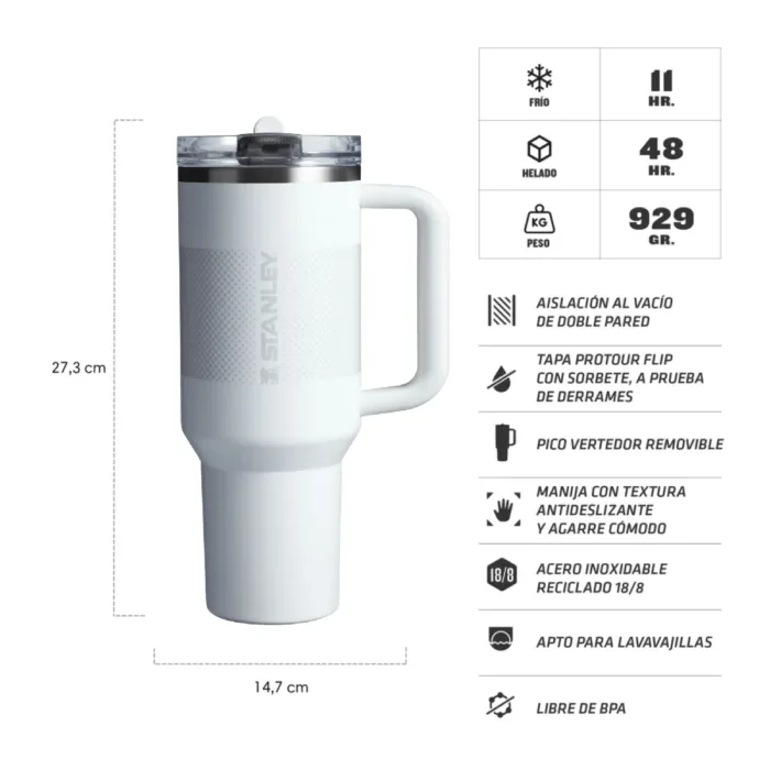 VASO STANLEY QUENCHER PROTOUR 1.18L FROST FADE - Imagen 2
