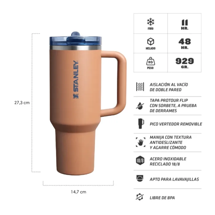 VASO STANLEY QUENCHER PROTOUR 1.18L TOAST - Imagen 2