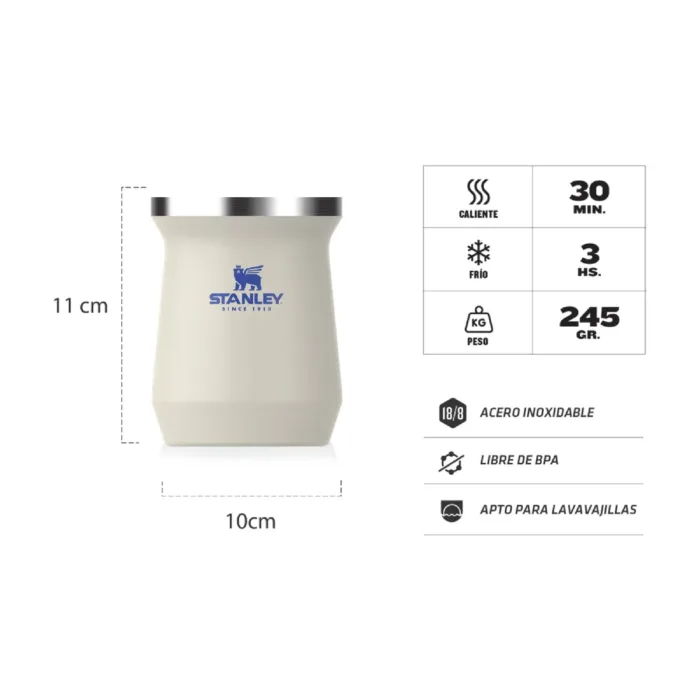MATE STANLEY 236ML CREAM ROYAL - Imagen 2