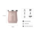 MATE STANLEY 236ML PEACH WHIP GLOSS - Imagen 2