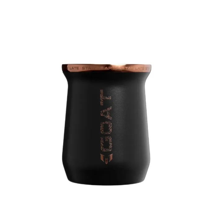 MATE STANLEY 236ML MESSI GOAT BLACK - Imagen 5