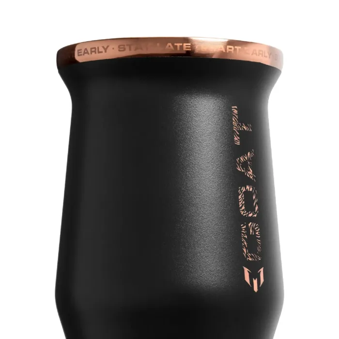 MATE STANLEY 236ML MESSI GOAT BLACK - Imagen 7
