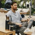 MATE STANLEY 236ML MESSI GOAT BLACK - Imagen 2