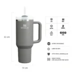 VASO STANLEY QUENCHER 2.0 FLOWSTATE 1.18L STONE - Imagen 2