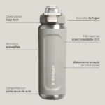 BOTELLA TERMICA STANLEY WELLSPRING 710ML SAGE GREY - Imagen 4