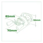 REEL SPINIT MAGMA 206 LH - Imagen 7