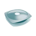 Vianda Porta Alimentos Plato Platico 900ml - Imagen 2