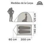 CARPA DOITE ANDINA P/2 PERSONAS - Imagen 5