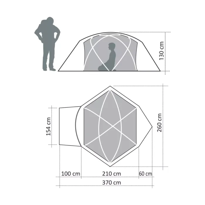 CARPA DOITE PRO-ACONCAGUA P/3 PERS 5938 - Imagen 6