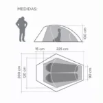 CARPA DOITE VOLCANO 2 P/2 PERS M.15997 - Imagen 5