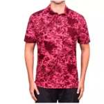 Remera Doite Chomba Tropical Talle L – Rojo