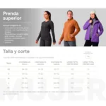 Campera Doite Chaqueta Fleece Kazan Talle L – Azul - Imagen 6