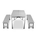 MESA CAMPING SPINIT ALUMINIO C/2 BANCOS