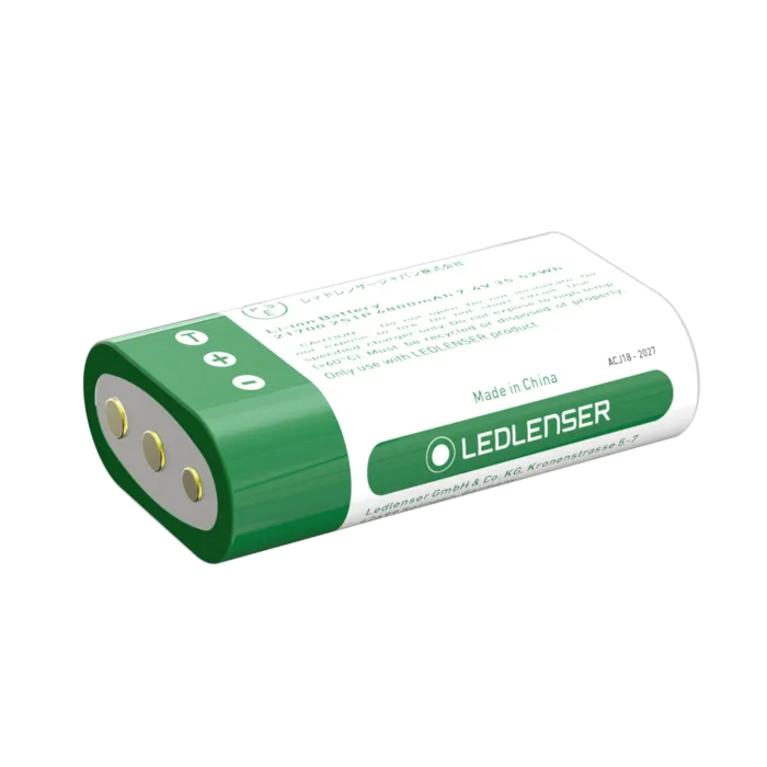 BATERIA LED LENSER PACK X 2 21700 LI-ION - Imagen 2