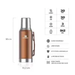 TERMO STANLEY MATE SYSTEM 1.2LTS MAPLE - Imagen 4