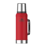TERMO STANLEY CLASICO CON TAPON CEBADOR 950ML ROJO